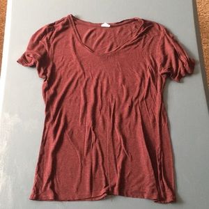 Maroon vneck